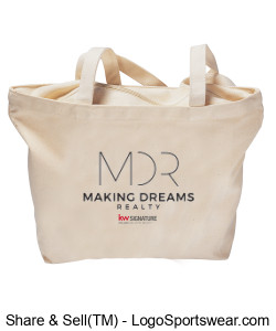 Dream, Encourage, Inspire MDR Zip Tote! Design Zoom